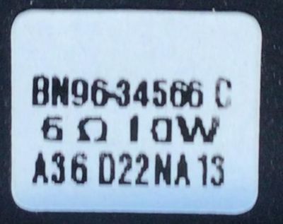 KIT DE BOCINAS PARA TV SAMSUNG (2 PZ) / NUMERO DE PARTE BN96-34566C / 6Ω 10W A36D22NA13 / BN9634566C / MODELO LH75EDEPLGC/GO	 - Imagen 2